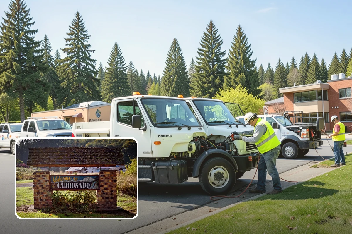 Municipal Sidewalk Construction in Carbonado, Pierce County, WA - Closes pedestrian network gaps to support Complete Streets and Safe Routes funding