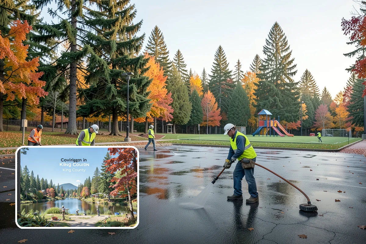 Municipal Sidewalk Construction in Covington, King County, WA - Closes pedestrian network gaps to support Complete Streets and Safe Routes funding