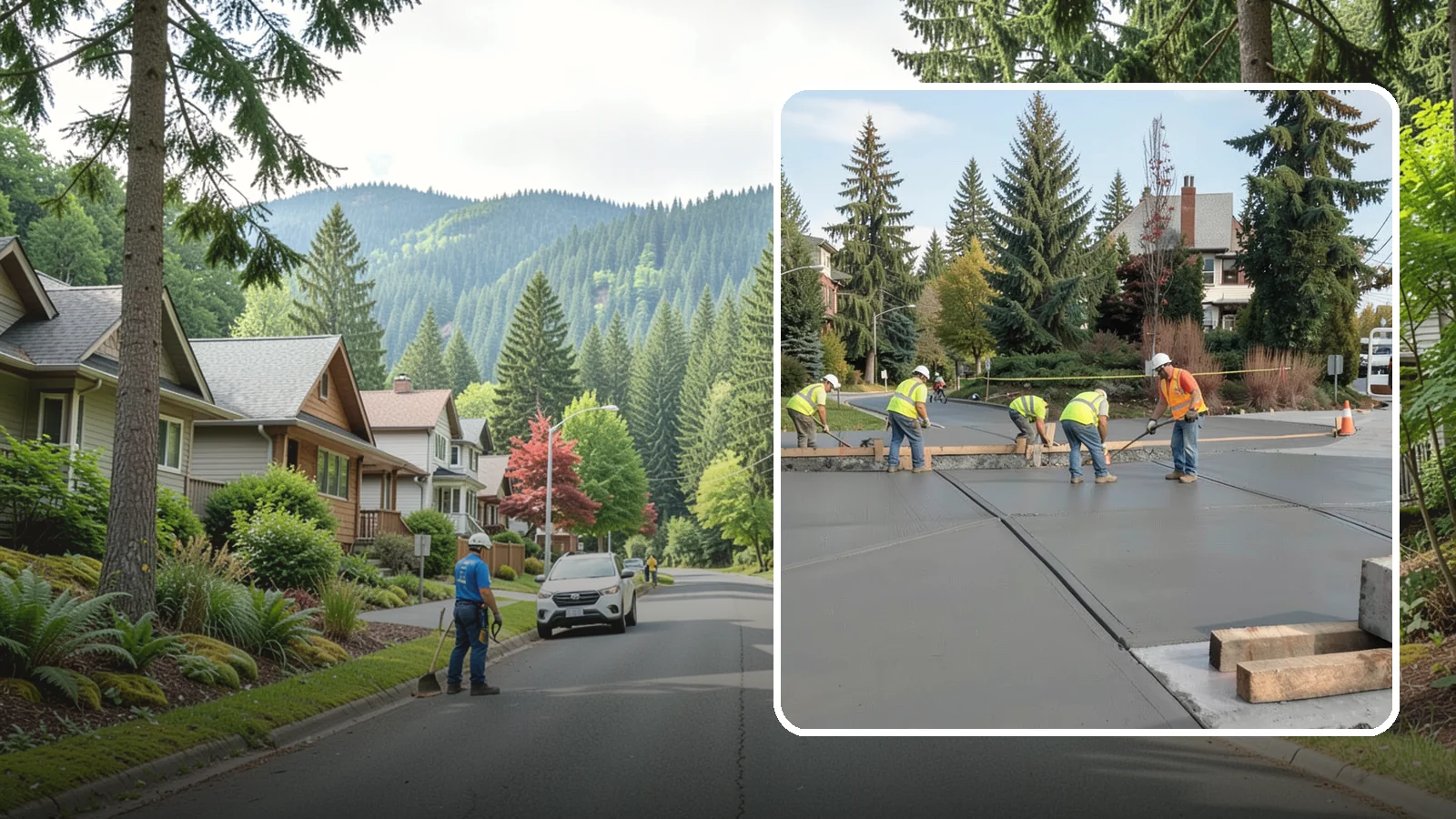 Municipal Sidewalk Construction in Darrington, Snohomish County, WA - Build new public sidewalk segments that close gaps in your pedestrian network and meet current accessibility standards.