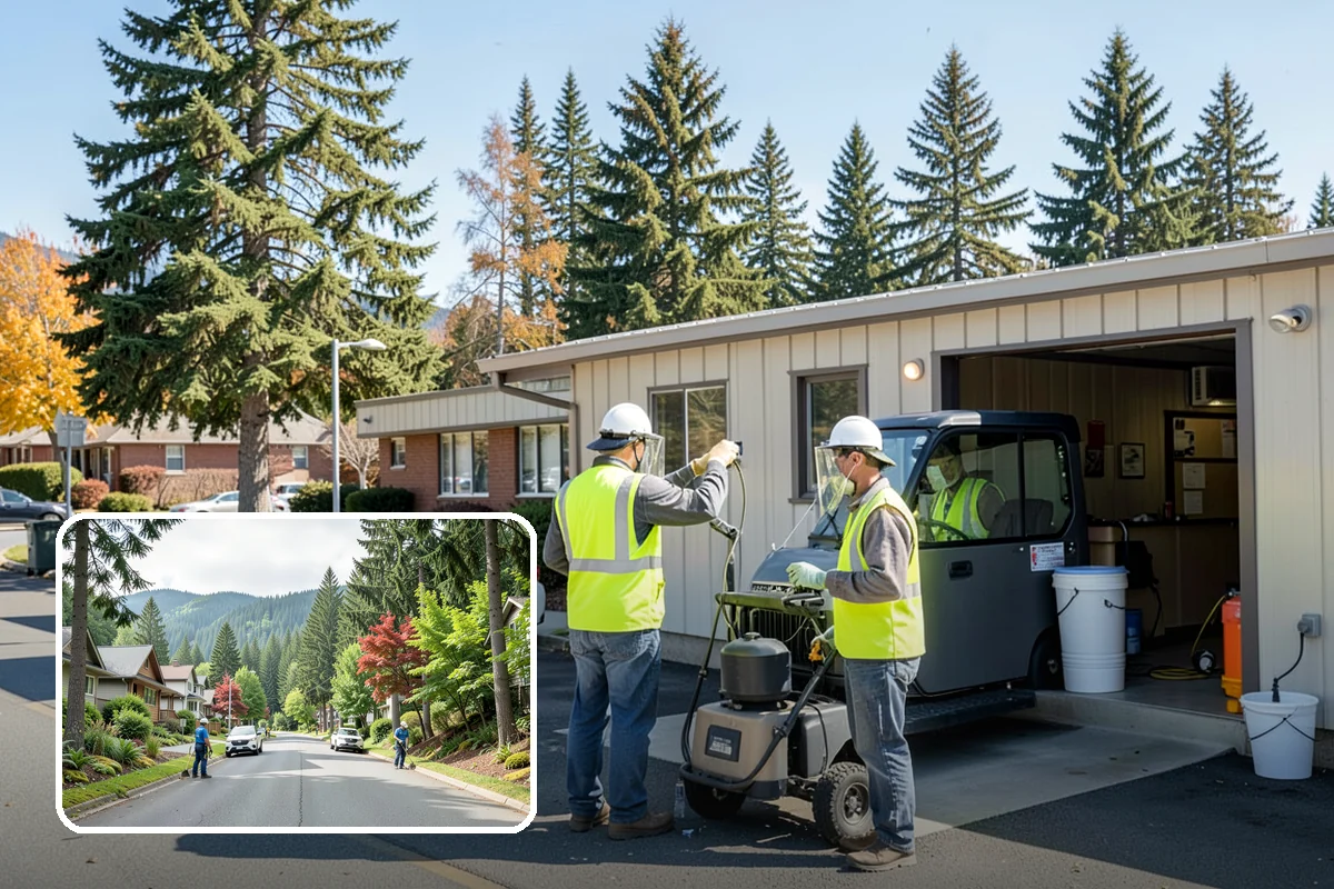 Municipal Sidewalk Construction in Darrington, Snohomish County, WA - Closes pedestrian network gaps to support Complete Streets and Safe Routes funding