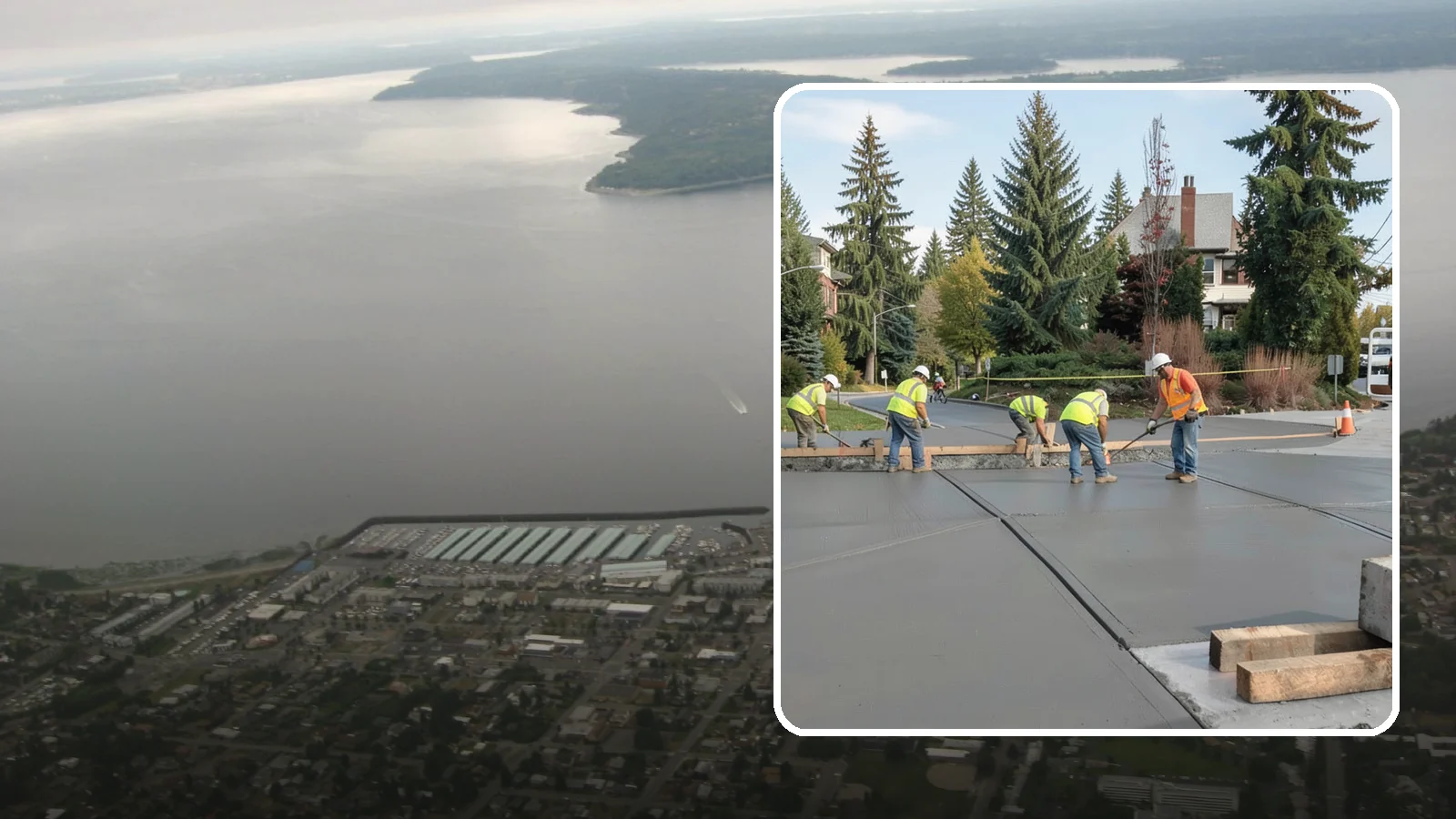Municipal Sidewalk Construction in Des Moines, King County, WA - Build new public sidewalk segments that close gaps in your pedestrian network and meet current accessibility standards.