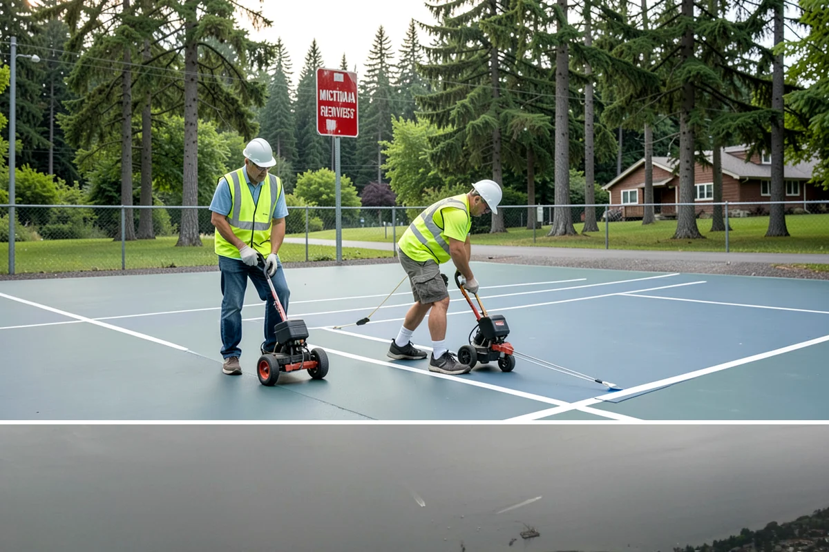 Municipal Sidewalk Construction in Des Moines, King County, WA - Summer and early autumn provide the extended dry windows needed for grading, forming, and curing multi-block sidewalk runs.