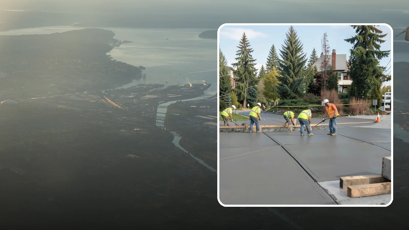 Municipal Sidewalk Construction in Fife, Pierce County, WA - Build new public sidewalk segments that close gaps in your pedestrian network and meet current accessibility standards.