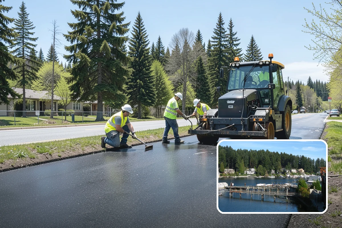 Municipal Sidewalk Construction in Gig Harbor, Pierce County, WA - Closes pedestrian network gaps to support Complete Streets and Safe Routes funding