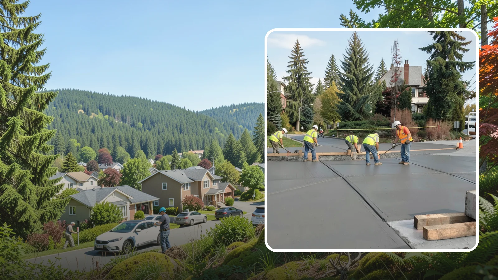 Municipal Sidewalk Construction in Index, Snohomish County, WA - Build new public sidewalk segments that close gaps in your pedestrian network and meet current accessibility standards.
