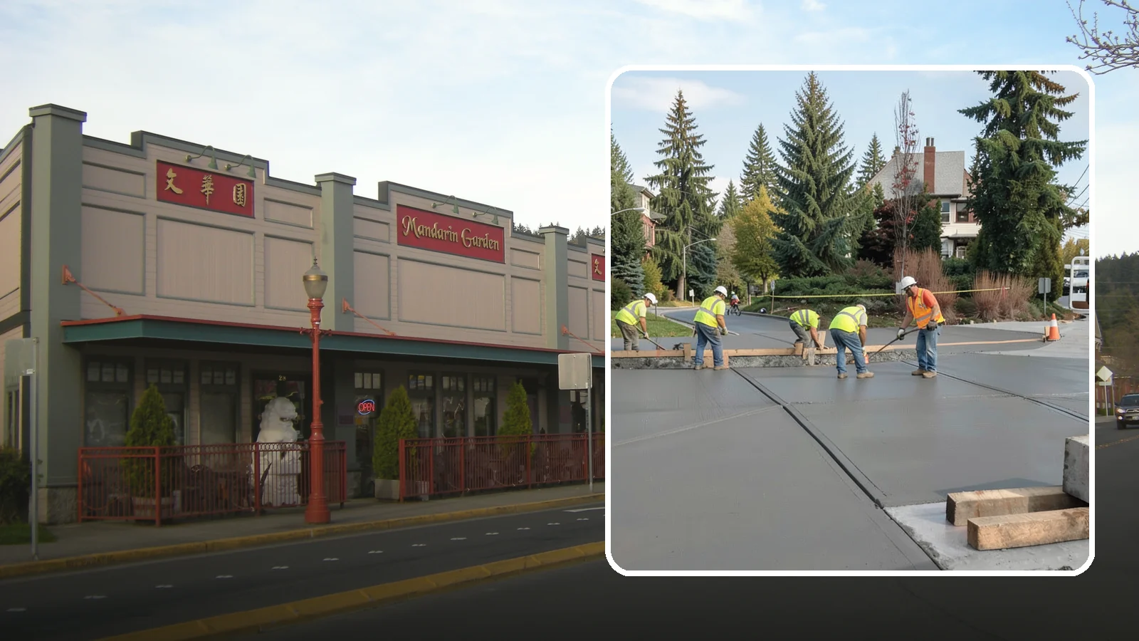 Municipal Sidewalk Construction in Issaquah, King County, WA - Build new public sidewalk segments that close gaps in your pedestrian network and meet current accessibility standards.