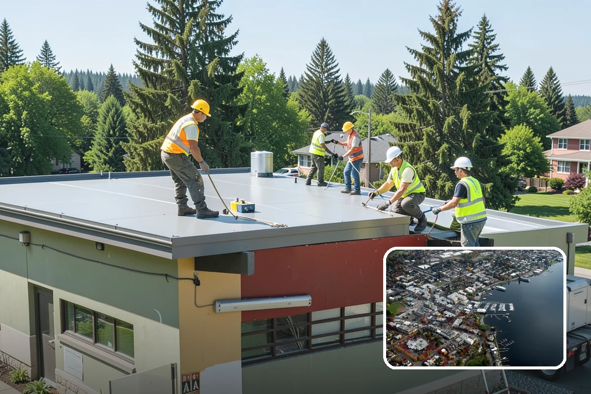 Municipal Sidewalk Construction in Kirkland, King County, WA - Closes pedestrian network gaps to support Complete Streets and Safe Routes funding