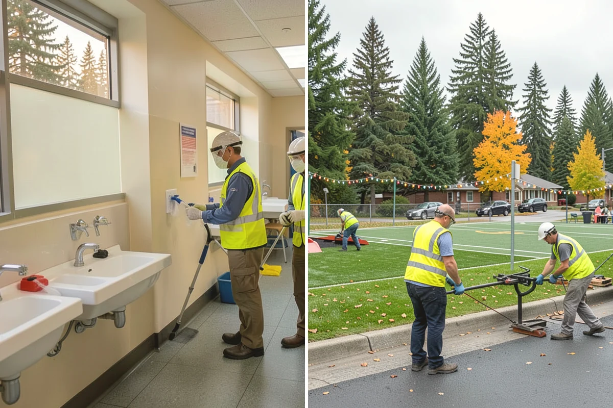 Municipal Sidewalk Construction in Lake Stevens, Snohomish County, WA - Survey, grade verification, and utility locate coordination