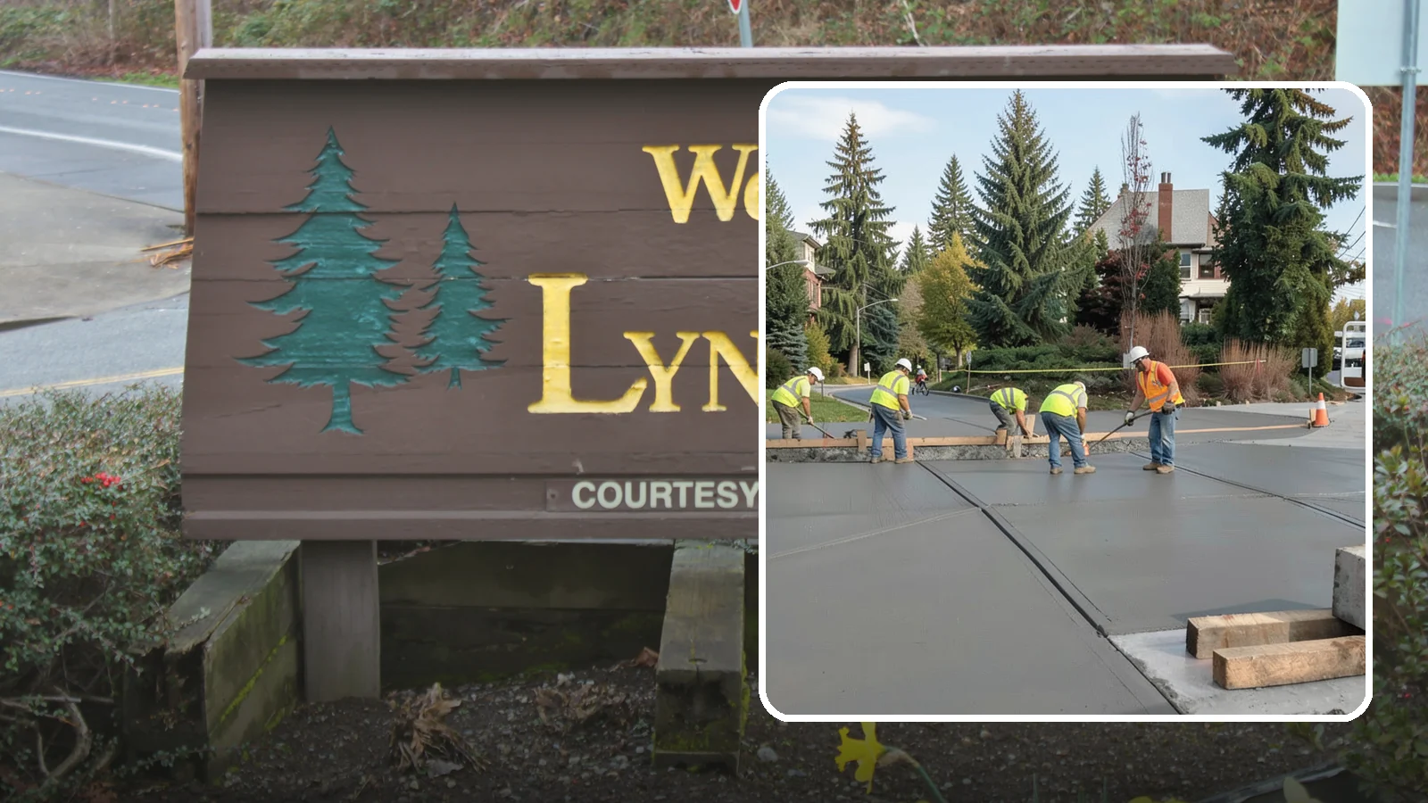 Municipal Sidewalk Construction in Lynnwood, Snohomish County, WA - Build new public sidewalk segments that close gaps in your pedestrian network and meet current accessibility standards.