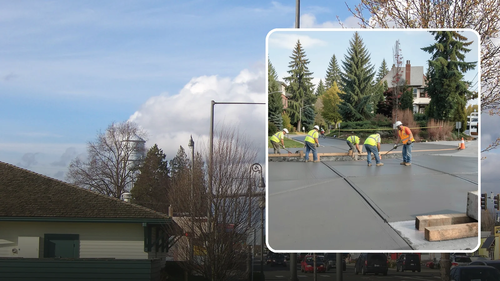 Municipal Sidewalk Construction in Marysville, Snohomish County, WA - Build new public sidewalk segments that close gaps in your pedestrian network and meet current accessibility standards.