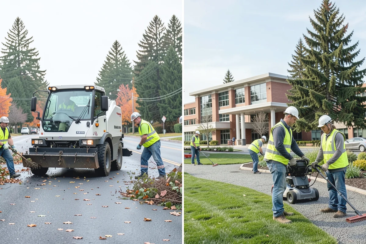 Municipal Sidewalk Construction in Marysville, Snohomish County, WA - Survey, grade verification, and utility locate coordination
