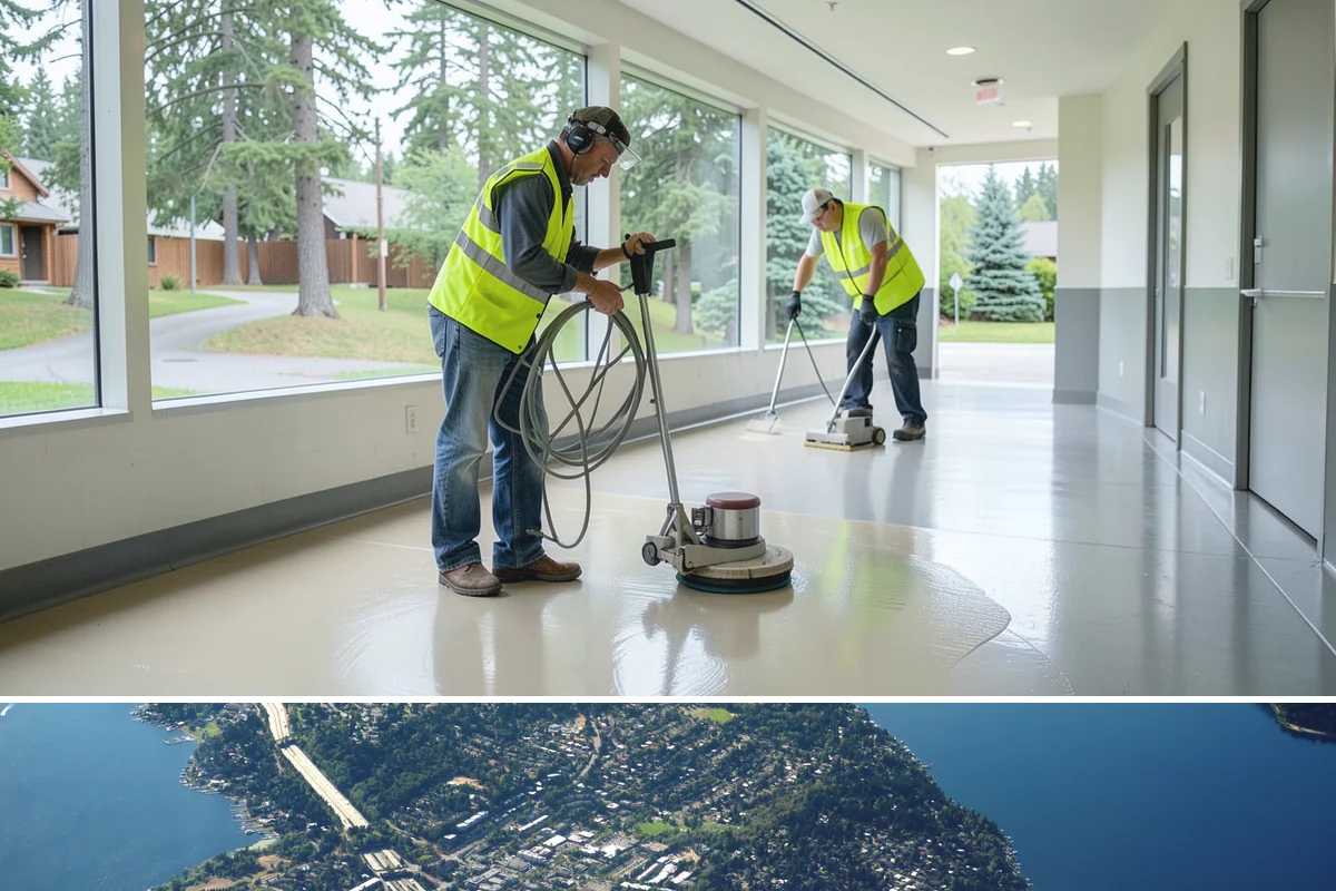 Municipal Sidewalk Construction in Mercer Island, King County, WA - Summer and early autumn provide the extended dry windows needed for grading, forming, and curing multi-block sidewalk runs.