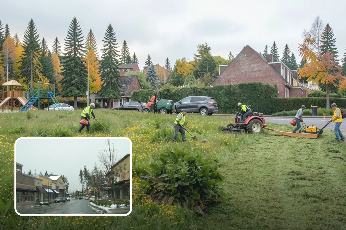Municipal Sidewalk Construction in Mill Creek, Snohomish County, WA - Closes pedestrian network gaps to support Complete Streets and Safe Routes funding