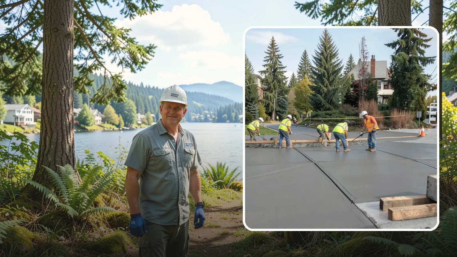 Municipal Sidewalk Construction in Milton, King County, WA - Build new public sidewalk segments that close gaps in your pedestrian network and meet current accessibility standards.