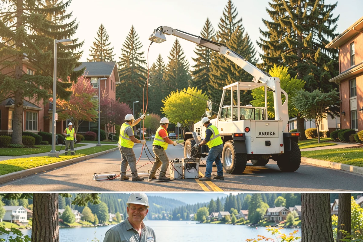 Municipal Sidewalk Construction in Milton, King County, WA - Summer and early autumn provide the extended dry windows needed for grading, forming, and curing multi-block sidewalk runs.