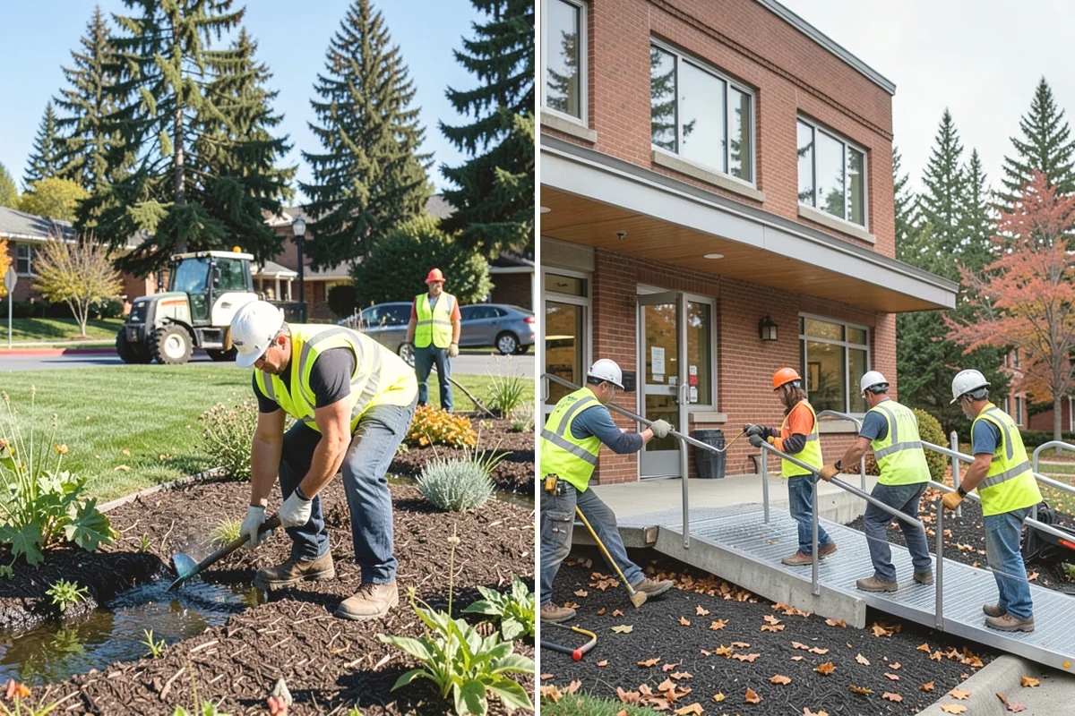 Municipal Sidewalk Construction in Mountlake Terrace, Snohomish County, WA - Survey, grade verification, and utility locate coordination