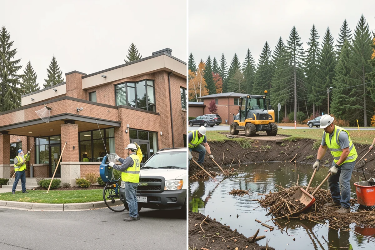 Municipal Sidewalk Construction in Newcastle, King County, WA - Survey, grade verification, and utility locate coordination
