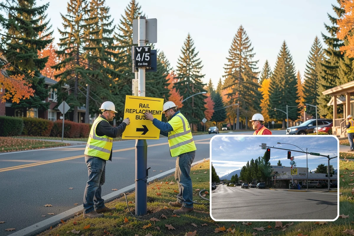Municipal Sidewalk Construction in North Bend, King County, WA - Closes pedestrian network gaps to support Complete Streets and Safe Routes funding