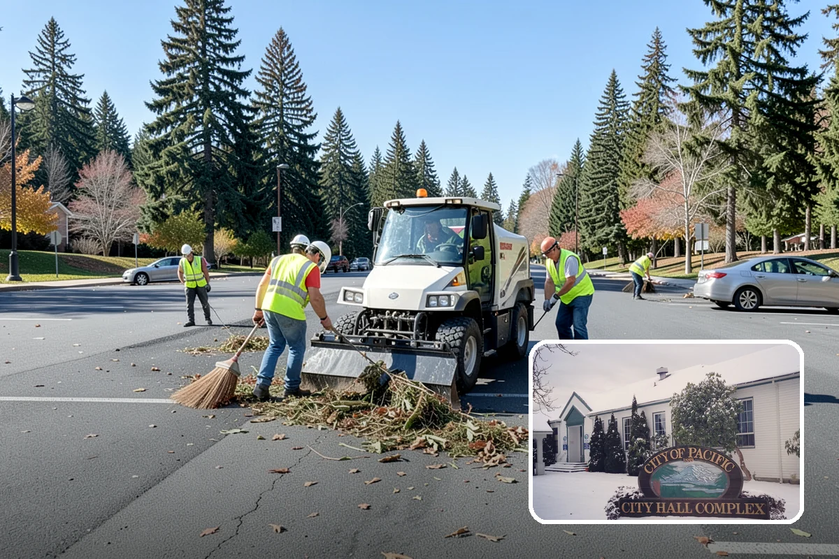 Municipal Sidewalk Construction in Pacific, King County, WA - Closes pedestrian network gaps to support Complete Streets and Safe Routes funding