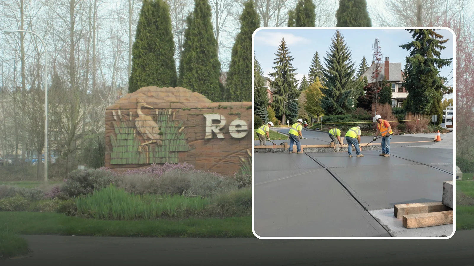 Municipal Sidewalk Construction in Renton, King County, WA - Build new public sidewalk segments that close gaps in your pedestrian network and meet current accessibility standards.