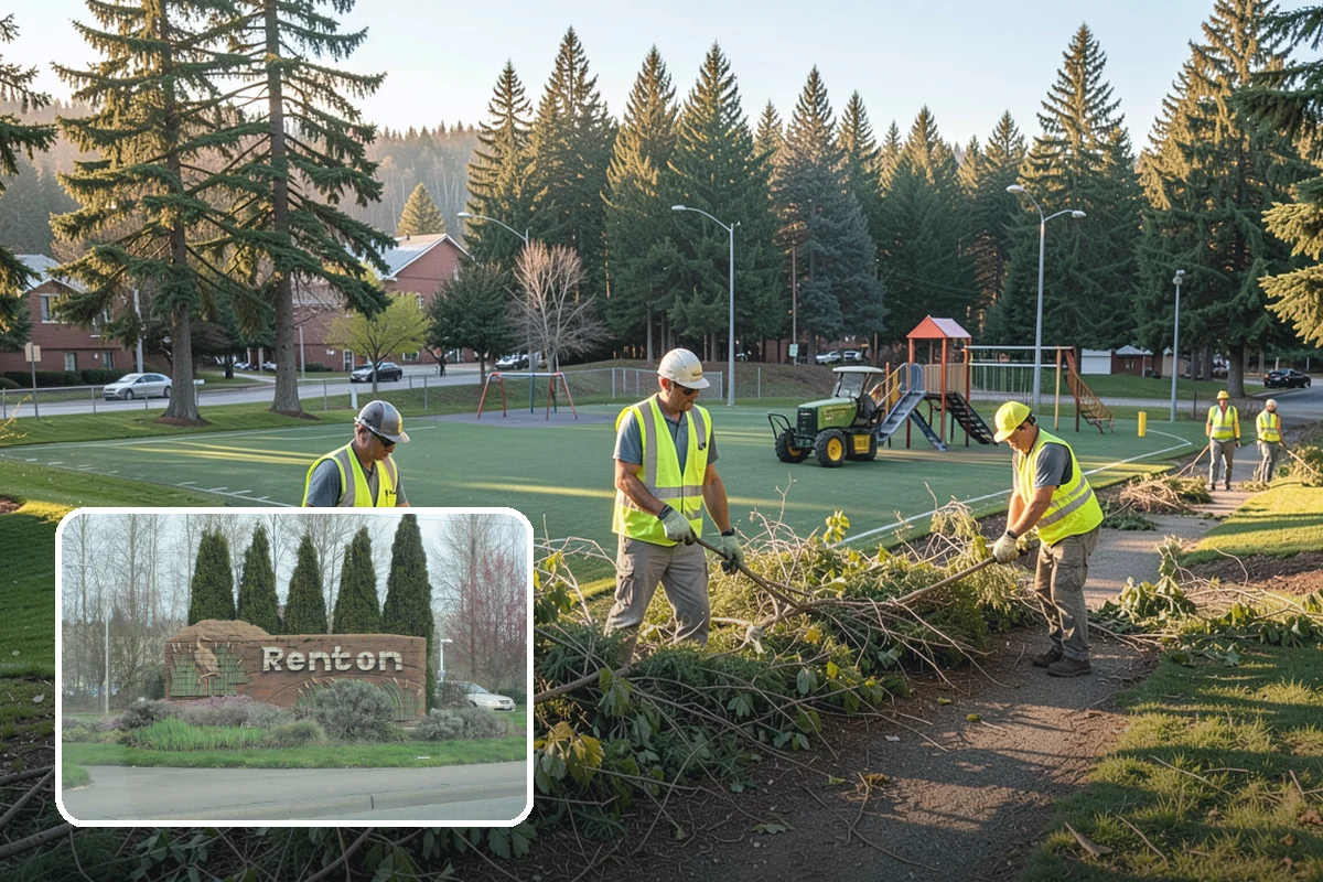 Municipal Sidewalk Construction in Renton, King County, WA - Closes pedestrian network gaps to support Complete Streets and Safe Routes funding