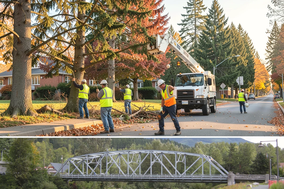 Municipal Sidewalk Construction in Skykomish, King County, WA - Summer and early autumn provide the extended dry windows needed for grading, forming, and curing multi-block sidewalk runs.
