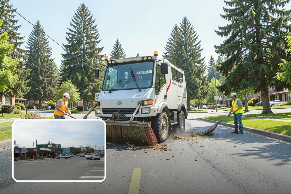 Municipal Sidewalk Construction in Stanwood, Snohomish County, WA - Closes pedestrian network gaps to support Complete Streets and Safe Routes funding