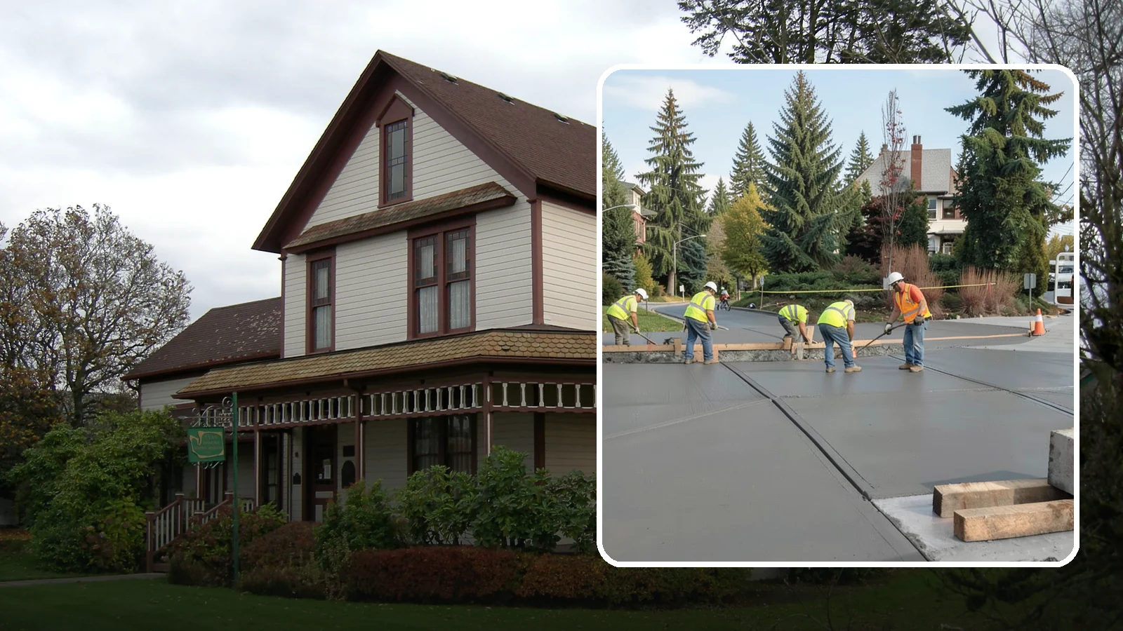 Municipal Sidewalk Construction in Sumner, Pierce County, WA - Build new public sidewalk segments that close gaps in your pedestrian network and meet current accessibility standards.