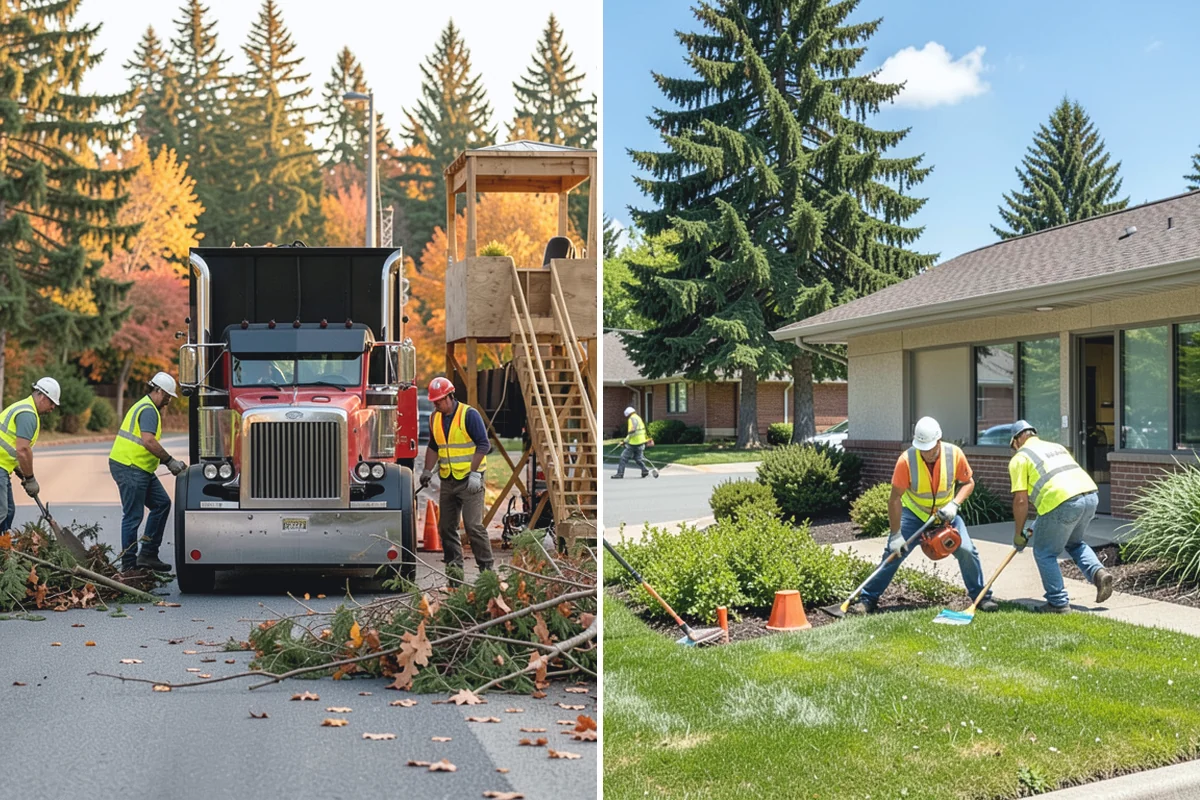 Municipal Sidewalk Construction in Woodinville, King County, WA - Survey, grade verification, and utility locate coordination