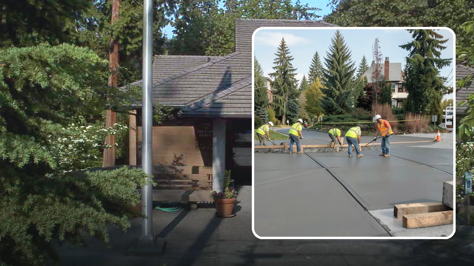 Municipal Sidewalk Construction in Yarrow Point, King County, WA - Build new public sidewalk segments that close gaps in your pedestrian network and meet current accessibility standards.