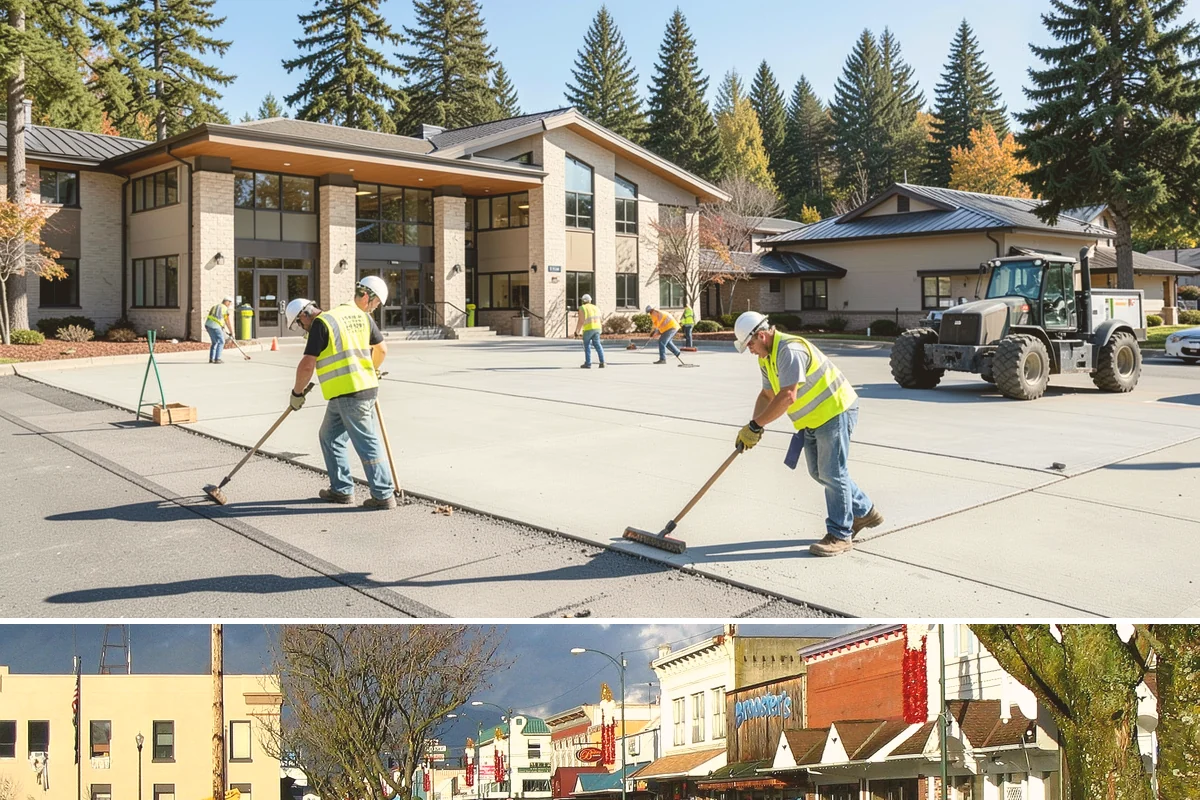 Municipal Small Works Projects in Arlington, Snohomish County, WA - Small works scopes span the year, though exterior and concrete tasks concentrate in the drier construction months.