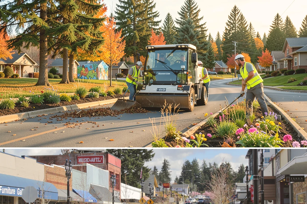 Municipal Small Works Projects in Bothell, King County, WA - Small works scopes span the year, though exterior and concrete tasks concentrate in the drier construction months.