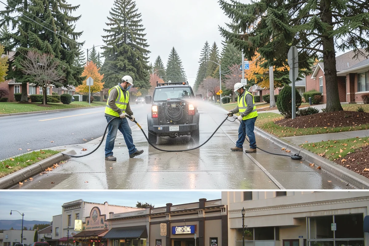 Municipal Small Works Projects in Burlington, Skagit County, WA - Small works scopes span the year, though exterior and concrete tasks concentrate in the drier construction months.