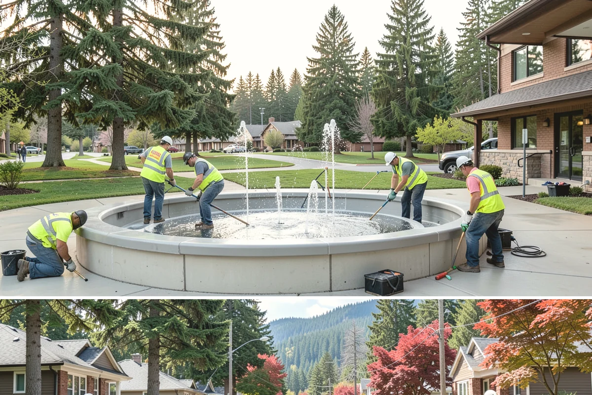 Municipal Small Works Projects in Hunts Point, King County, WA - Small works scopes span the year, though exterior and concrete tasks concentrate in the drier construction months.