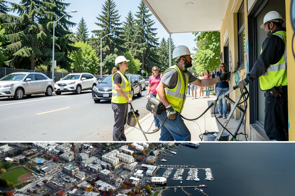 Municipal Small Works Projects in Kirkland, King County, WA - Small works scopes span the year, though exterior and concrete tasks concentrate in the drier construction months.
