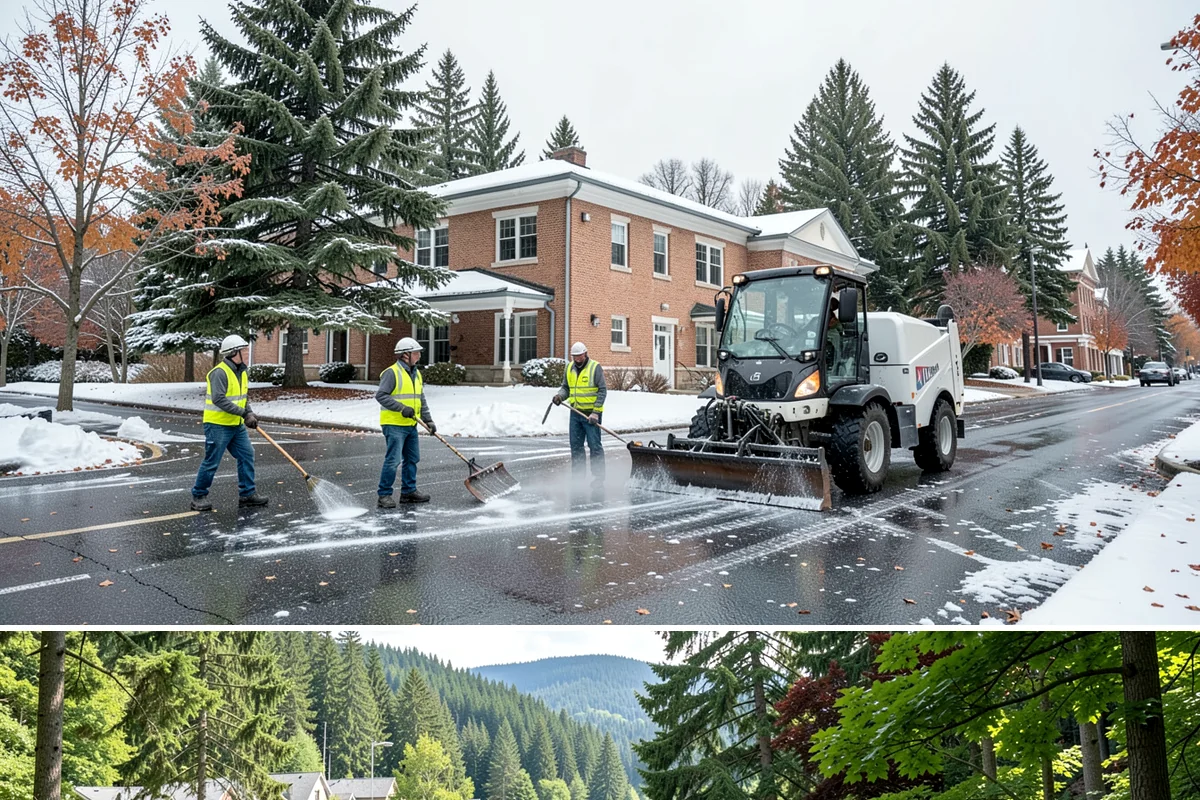 Municipal Small Works Projects in Lake Forest Park, King County, WA - Small works scopes span the year, though exterior and concrete tasks concentrate in the drier construction months.