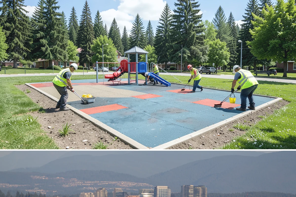 Municipal Small Works Projects in Medina, King County, WA - Small works scopes span the year, though exterior and concrete tasks concentrate in the drier construction months.
