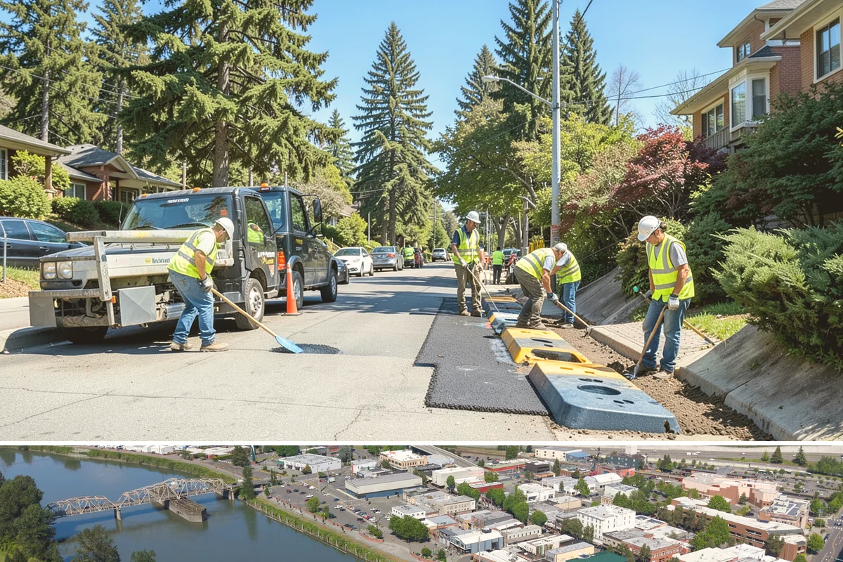Municipal Small Works Projects in Mount Vernon, Skagit County, WA - Small works scopes span the year, though exterior and concrete tasks concentrate in the drier construction months.