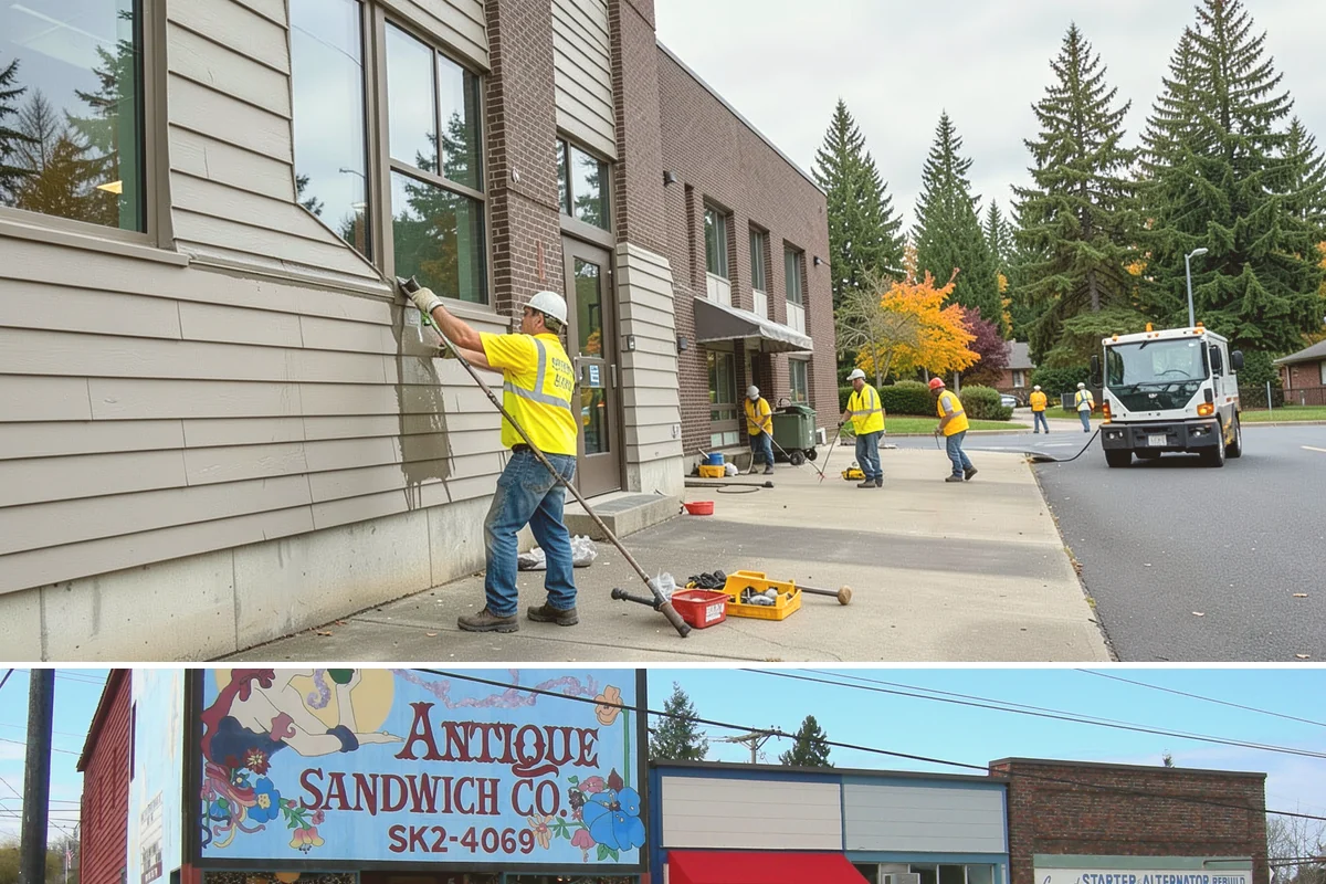 Municipal Small Works Projects in Ruston, Pierce County, WA - Small works scopes span the year, though exterior and concrete tasks concentrate in the drier construction months.