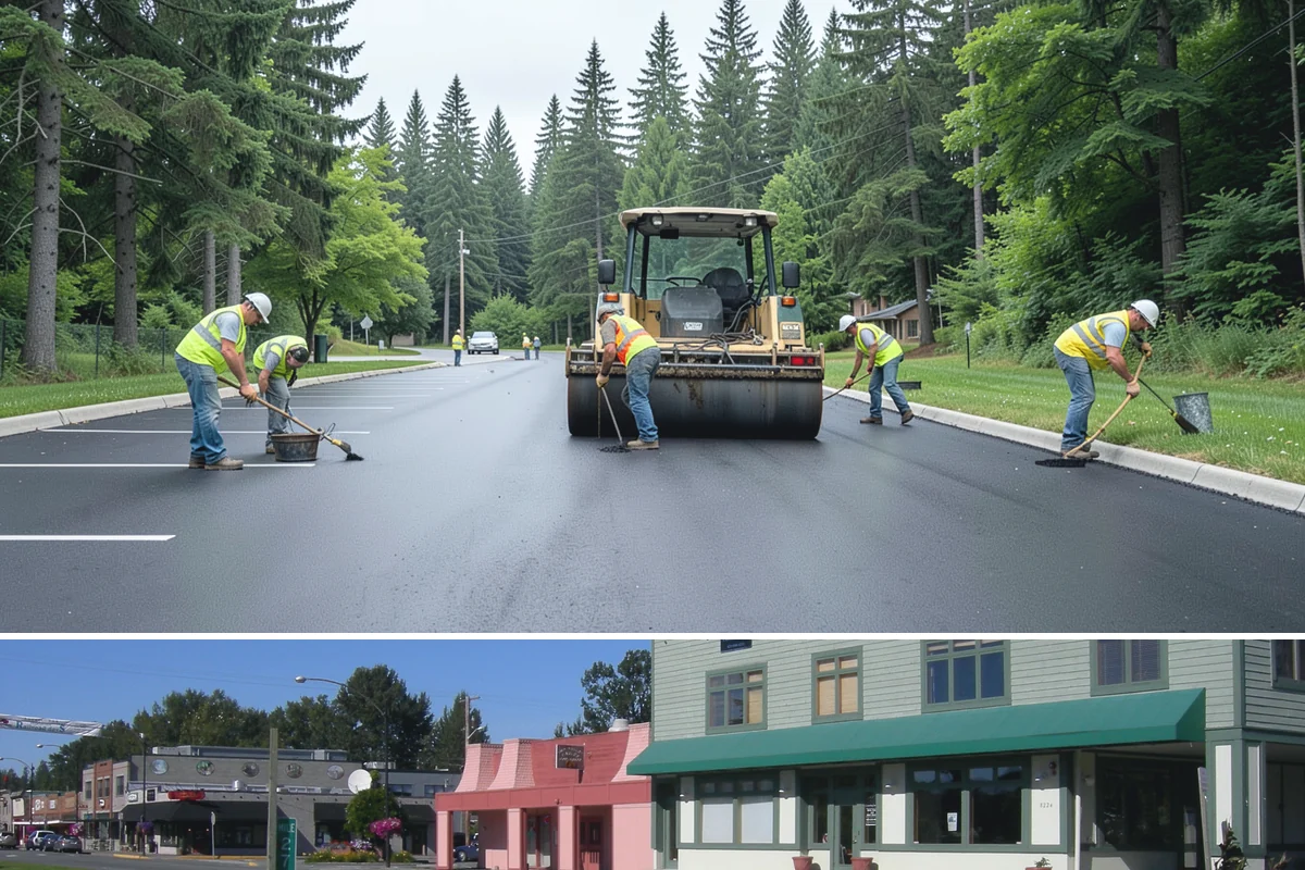 Municipal Small Works Projects in Snoqualmie, King County, WA - Small works scopes span the year, though exterior and concrete tasks concentrate in the drier construction months.