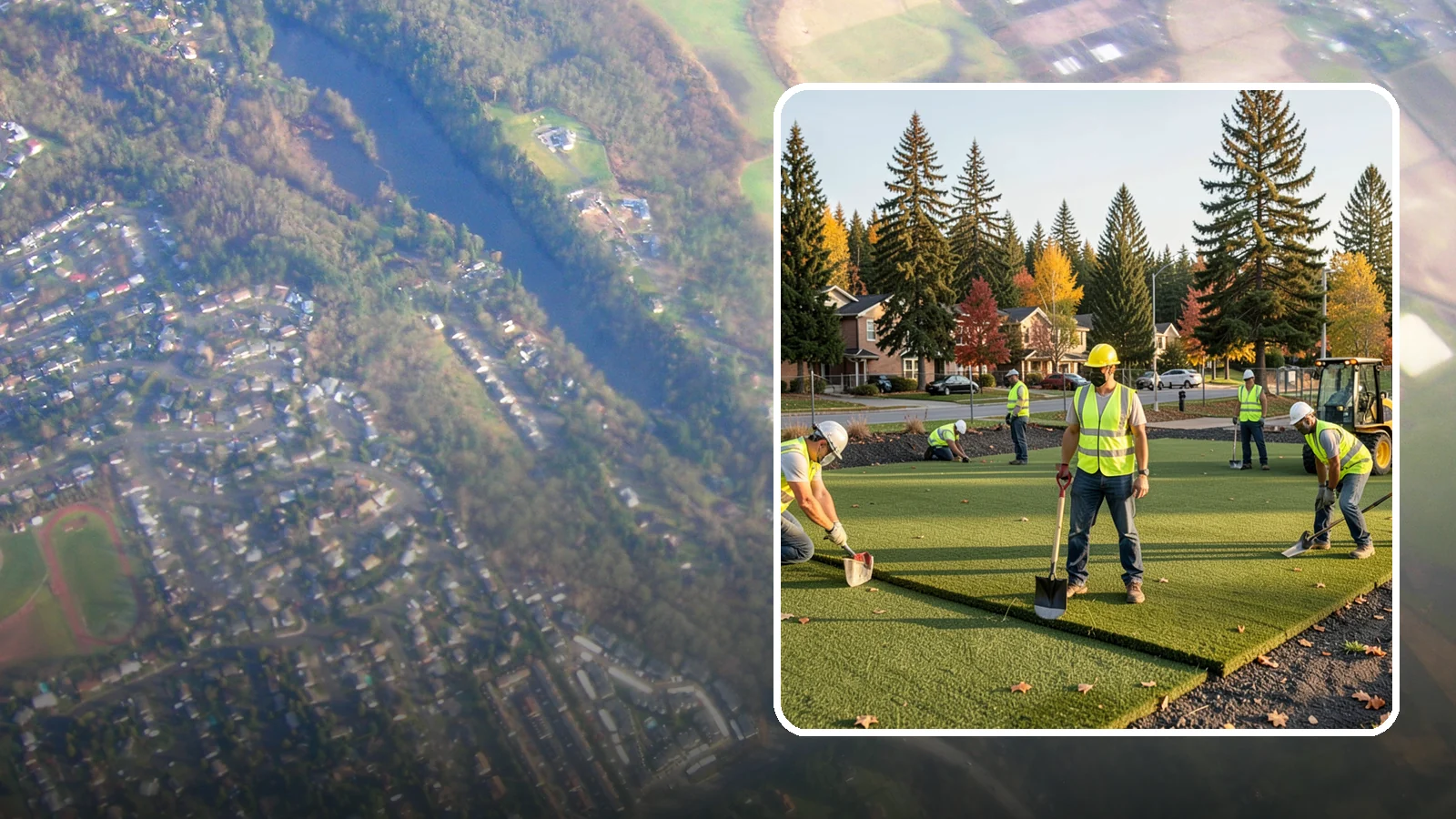 Municipal Sod Installation in Algona, King County, WA - We install graded, established sod for public parks, sports fields, and civic grounds under insured, prevailing-wage contracts...