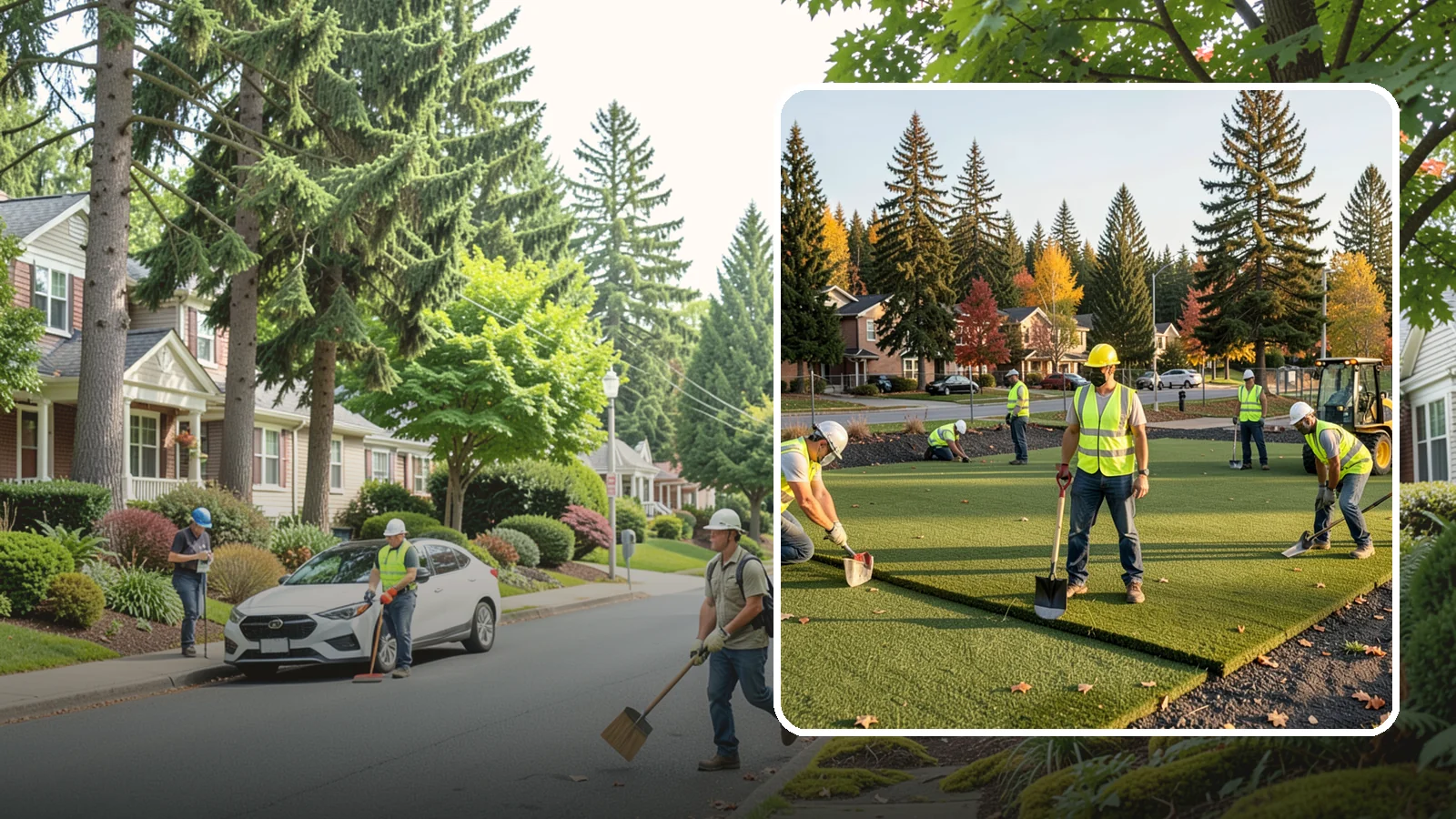 Municipal Sod Installation in Beaux Arts Village, King County, WA - We install graded, established sod for public parks, sports fields, and civic grounds under insured, prevailing-wage contracts...