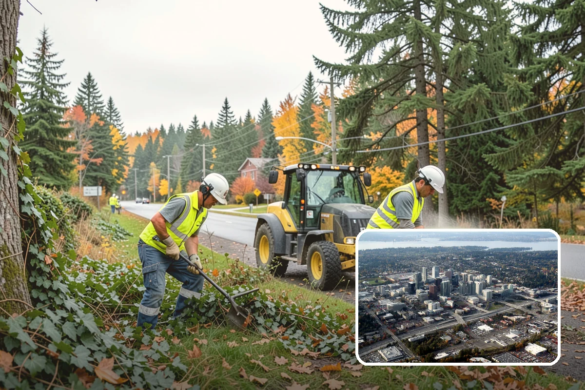 Municipal Sod Installation in Bellevue, King County, WA - Instant, usable turf minimizes closure time for parks and fields