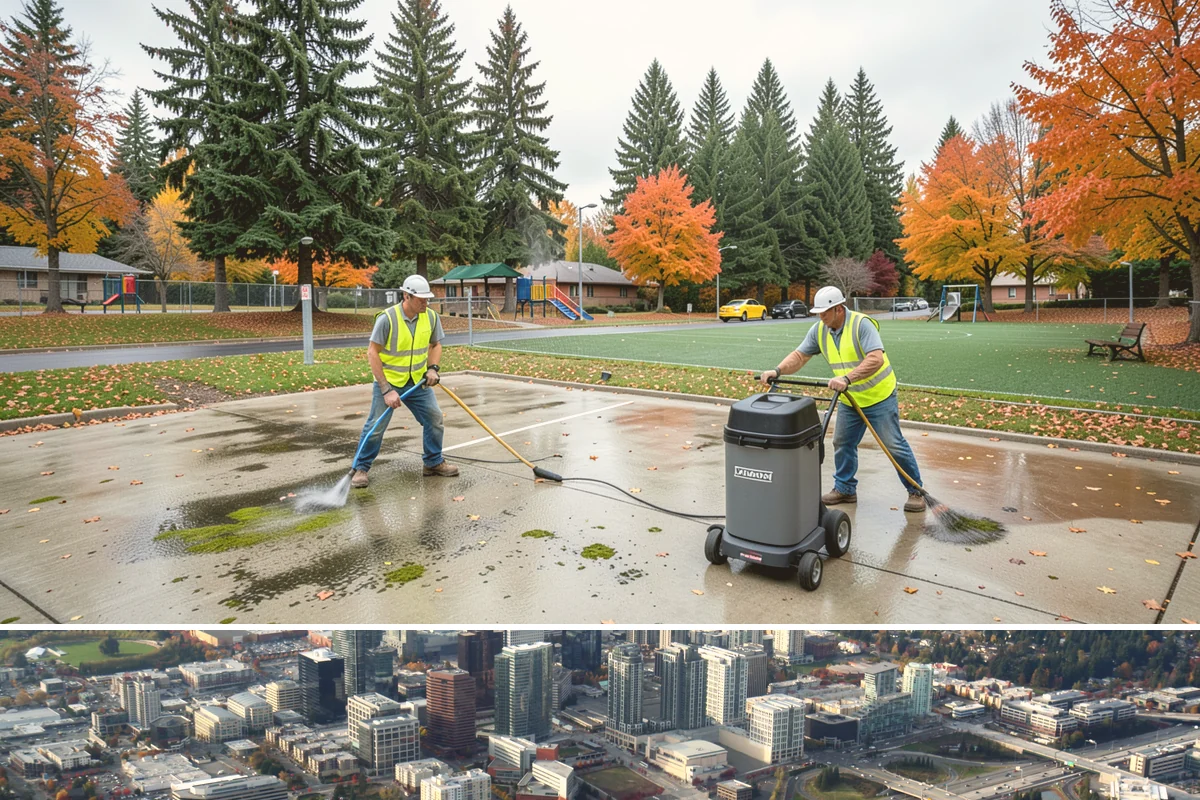 Municipal Sod Installation in Bellevue, King County, WA - Spring and early fall offer the best establishment conditions in Western Washington, though sod can be installed through the...