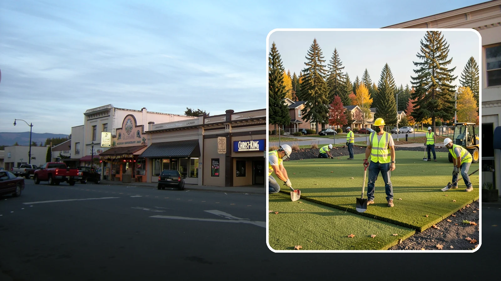 Municipal Sod Installation in Burlington, Skagit County, WA - We install graded, established sod for public parks, sports fields, and civic grounds under insured, prevailing-wage contracts...