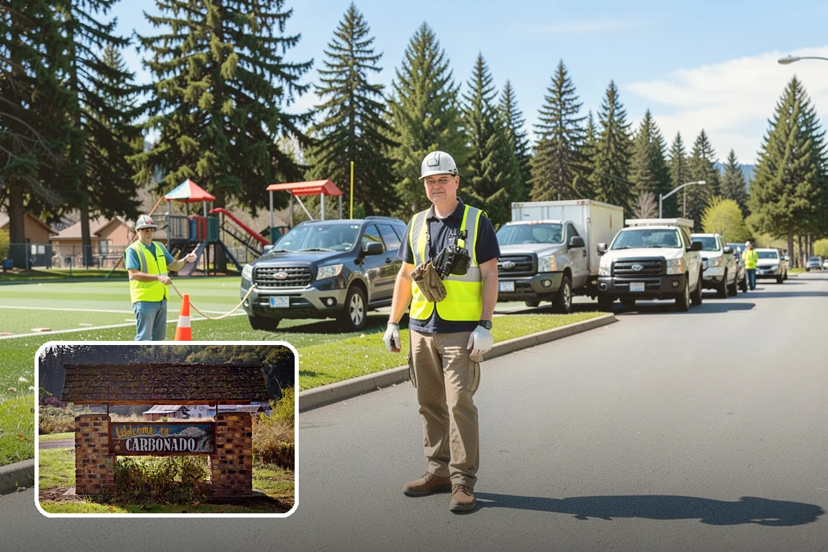 Municipal Sod Installation in Carbonado, Pierce County, WA - Instant, usable turf minimizes closure time for parks and fields
