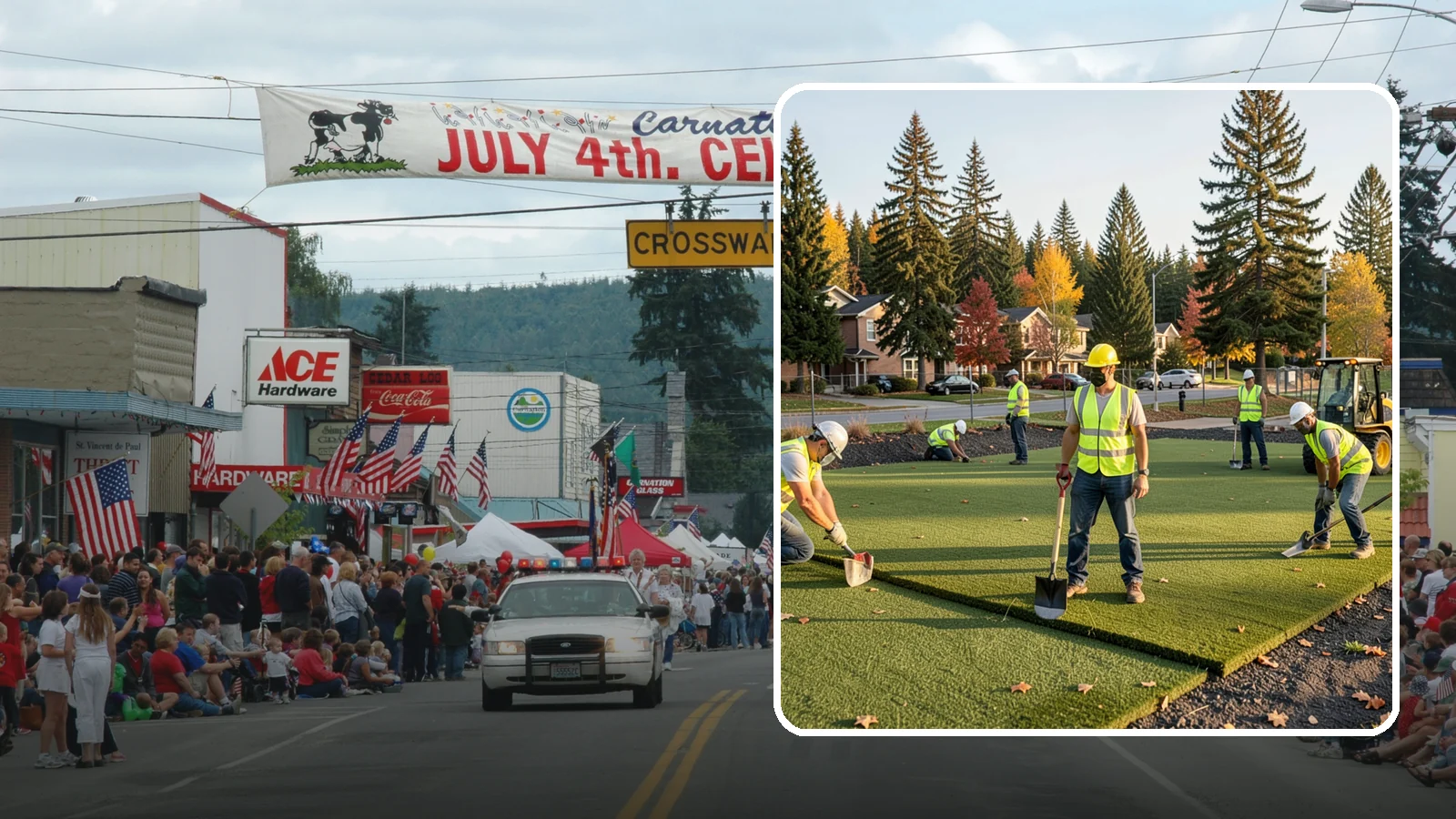 Municipal Sod Installation in Carnation, King County, WA - We install graded, established sod for public parks, sports fields, and civic grounds under insured, prevailing-wage contracts...