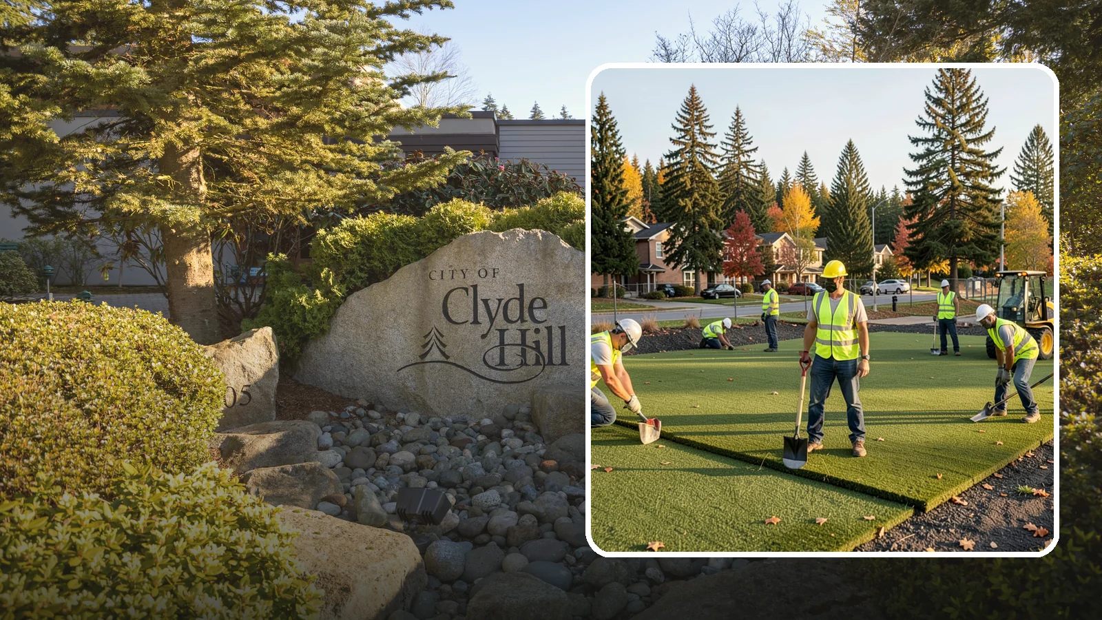 Municipal Sod Installation in Clyde Hill, King County, WA - We install graded, established sod for public parks, sports fields, and civic grounds under insured, prevailing-wage contracts...