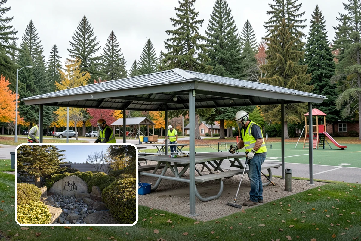 Municipal Sod Installation in Clyde Hill, King County, WA - Instant, usable turf minimizes closure time for parks and fields