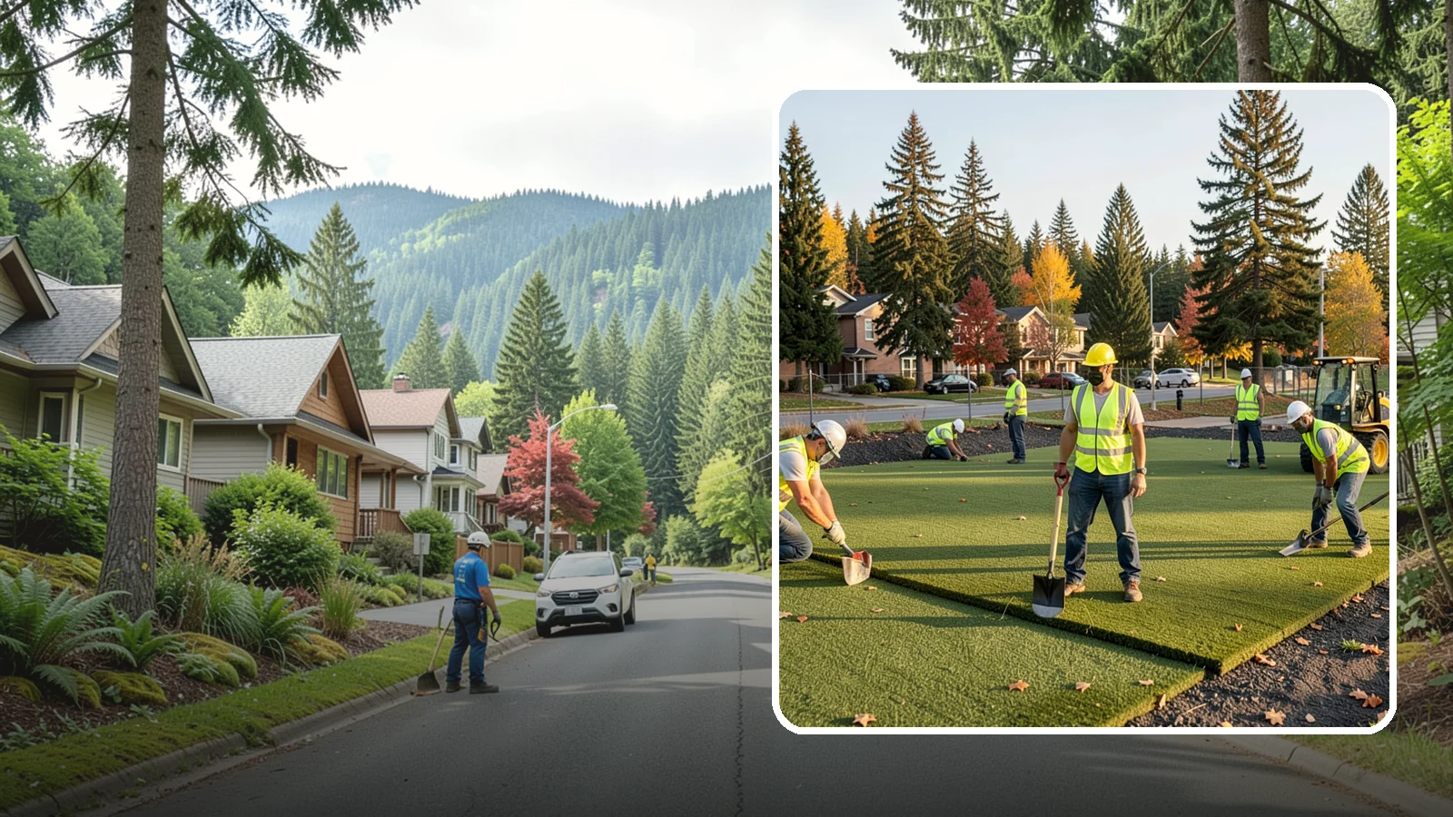 Municipal Sod Installation in Darrington, Snohomish County, WA - We install graded, established sod for public parks, sports fields, and civic grounds under insured, prevailing-wage contracts...
